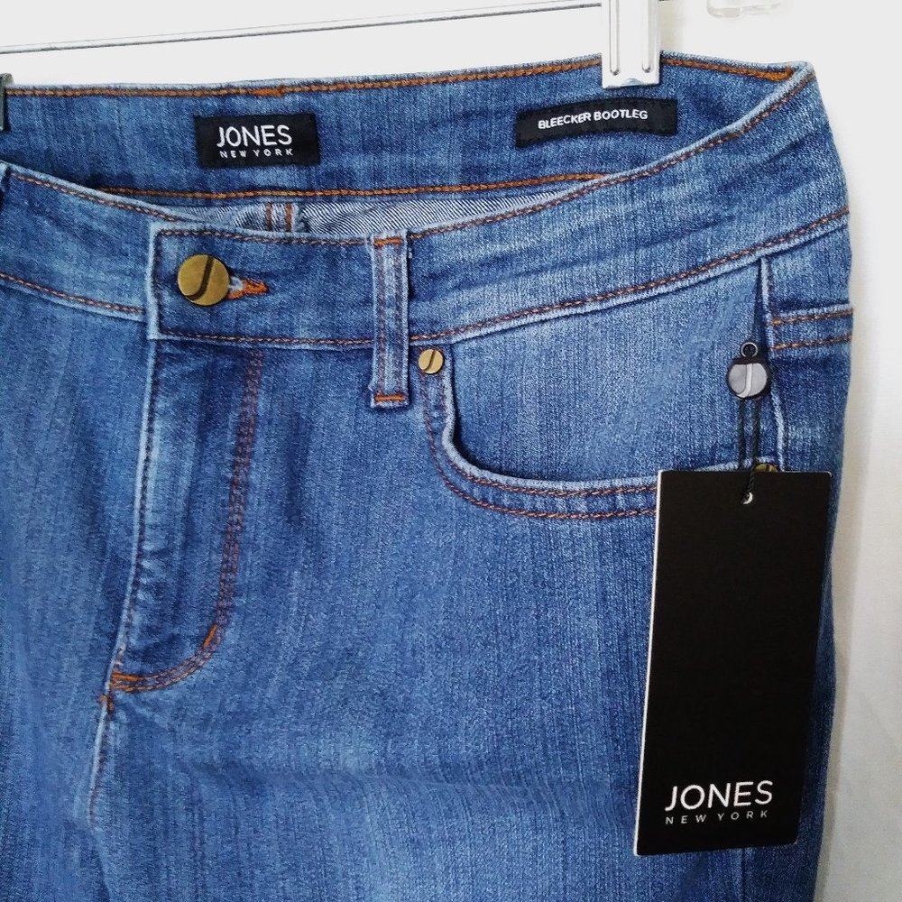 Jones New York Bleeker Bootcut Women's Jean Pants– Size 8 - Picture 5 of 11